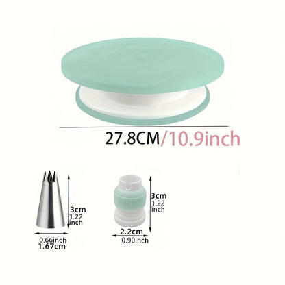 208pcs Stainless Steel Piping Nozzles, Cake Turntable, Piping Bags, Muffin Cups, Chocolate Molds, Piping Tool Set, Cake Decorating, Nozzles, Pastry, Cupcakes, Baking Pan Decorations, Baking Tools, Piping Tools, Cake Tools, Cream, Cookies