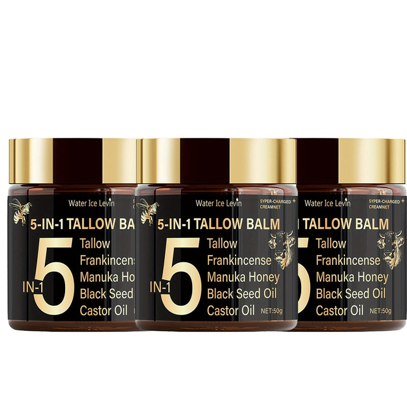 A Moisturizing Cream Made with Beef Tallow And Honey, Enriched with Castor Seed Oil for Triple Nourishment. It Has a Lightweight Texture That Refines The Skin, Provides Deep Hydration, Locks in Moisture, And Improves Complexion