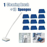 11 PCS(1Brush+10Sponges)