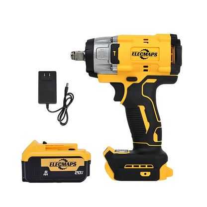 For Dewalt 20V Batteries, 1500 Nm Impact Wrench, Brushless Drills And Screwdrivers"Three-Power Compact Tool Set" Optional Chargers And Batteries. Suitable For And Industrial Use, And Provides Complete Home Repair And Construction Tool, Best Gift