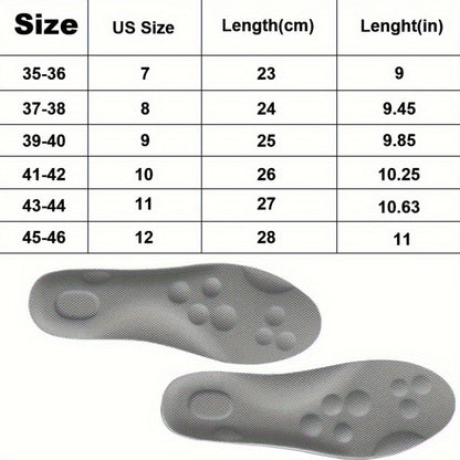Memory Foam Insoles 3 Pairs - 4D High Elasticity Shoe Inserts for Men and Women, Breathable Comfort Insoles for Work, Sports, Walking, Standing All Day