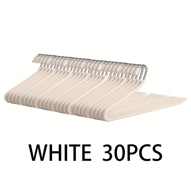 50/30/20/10 Positive Goose-Shape Open Leg Jeans Hanger, Heavy Duty, Non-Slip, Suitable for Wardrobe Use, Elastic Hanger, Space-Saving, Metal Trouser Leg Hanger, Standard Hanger, for Organizing And Storing