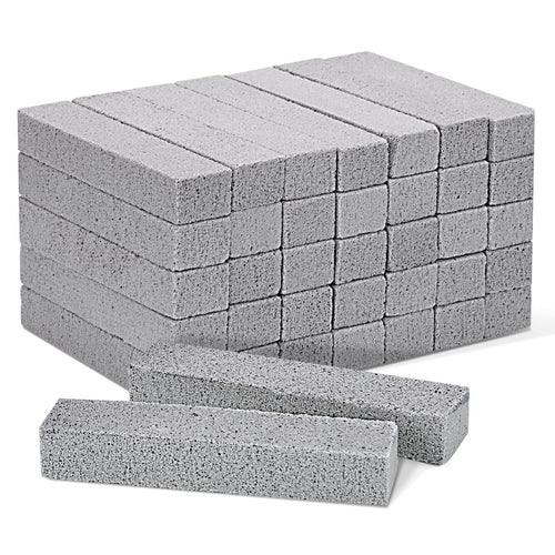 WHONLINE 36 Pack Pumice Stones for Toilet Cleaning Bowl Stick,Pumice Scouring Pad Pumice Stick Cleaner for Cleaning Toilet, Bathtubs, Kitchen Sink, Grill, Household, For Halloween And Christmas