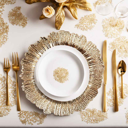 24pcs 13" Charger plate, Floral Reef Charger for dinning plates, Table setting and Wedding party table decor.