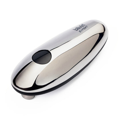 One Touch Electric Can Opener, Automatic Can Opener for All Can Sizes, Smooth  Design, Battery Not Included, Ideal for Seniors with Arthritis, Safe And Easy to Use Kitchen Gadget (WHITE)