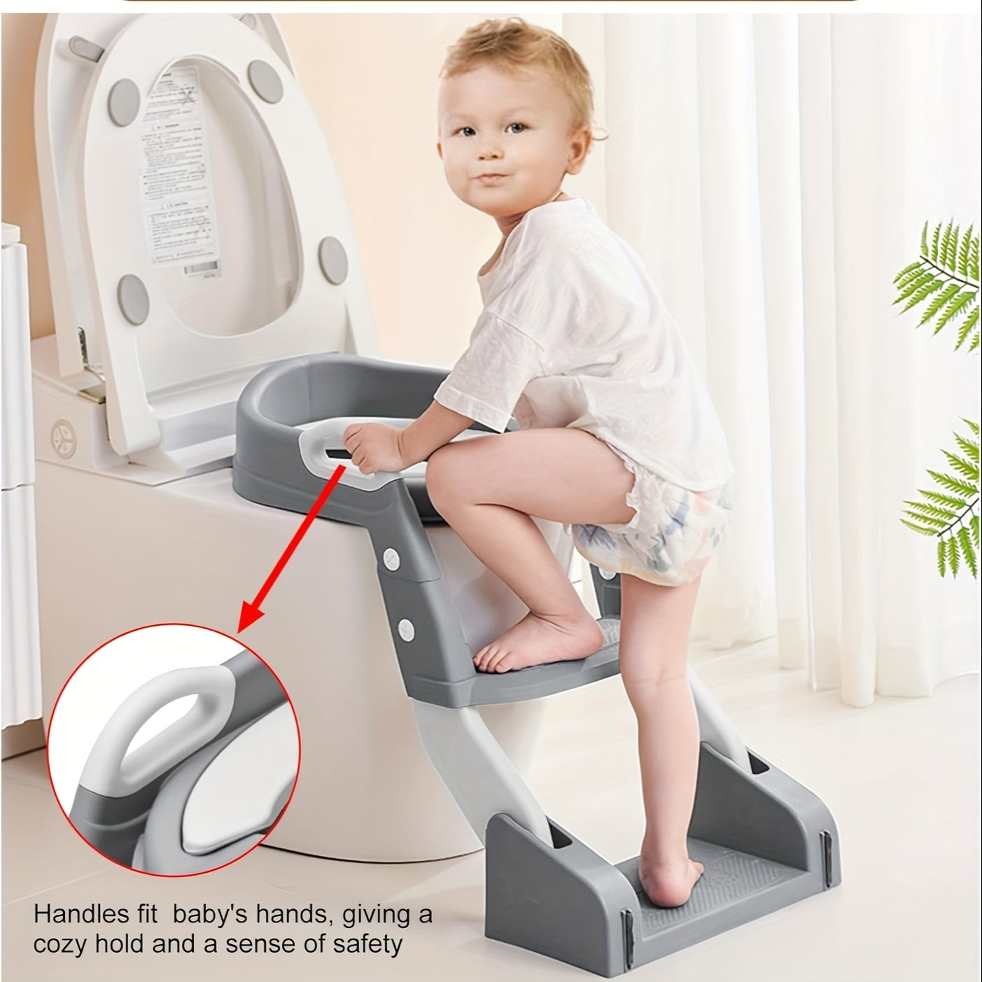 Potty Training Toilet Seat 2 In 1 Toddler Toilet Seat And Step Splash Guard Kids Toilet Seat With Ladder Anti-Slip Pad Potty Toilet Foldable Kids Potty Seat Toilet Seat For Kids Boys Girls