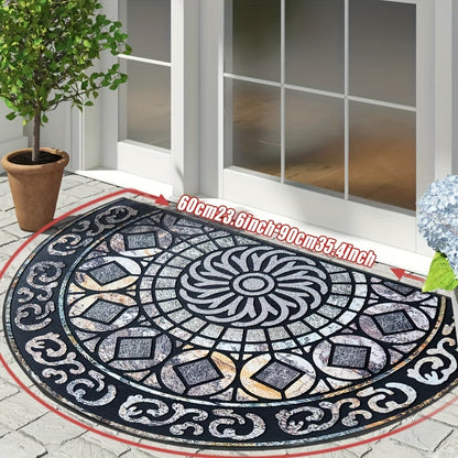 Large Front Door Mat Outdoor Entrance, Durable Front Door Welcome Mat Outdoor, Heavy Duty Non-Slip Outdoor Mat for Home Entrance