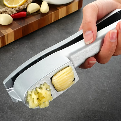 2-in-1 Garlic Beater For Kitchen Garlic Puree, Capable Of Cutting And Pressing Garlic