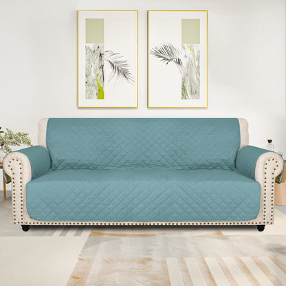 Universal Fit Sofa Slipcover Protector , Washable, Recliner & Loveseat Compatible, Elastic Strap, Pet-Friendly, Easy-On Design For 3, 4 Seater Sofas In Living Room.