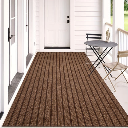 1pc (1800G/Square Meter) Runner Carpet with Rubber Backing, Non-Slip Laundry Room Carpet, Washable Indoor And Outdoor Carpet, Area Rug Mat for Entryways, Balcony