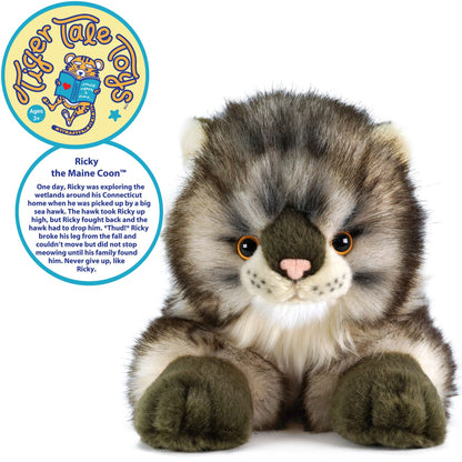 Ricky The Maine Coon - 16 Inch Stuffed Animal Plush - By Viahart