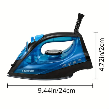 1pc Steamer for Clothes for Clothes Silencare Steam with Non-Stick Bottom Plate, High-Pressure Anti-Calc & Safety Protection, Adjustable Temperature & Steam Settings for Dry/Wet Clothes, Fast Heating (Travel Essential&travel Must Haves)