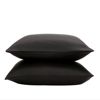 2pcs Mulberry Silk Pillowcase, 22 Momme Satin Weave, Soft & Breathable with Hidden Zipper, Machine Washable for Hair & Skin Health, Bedroom Sofa Home Decor