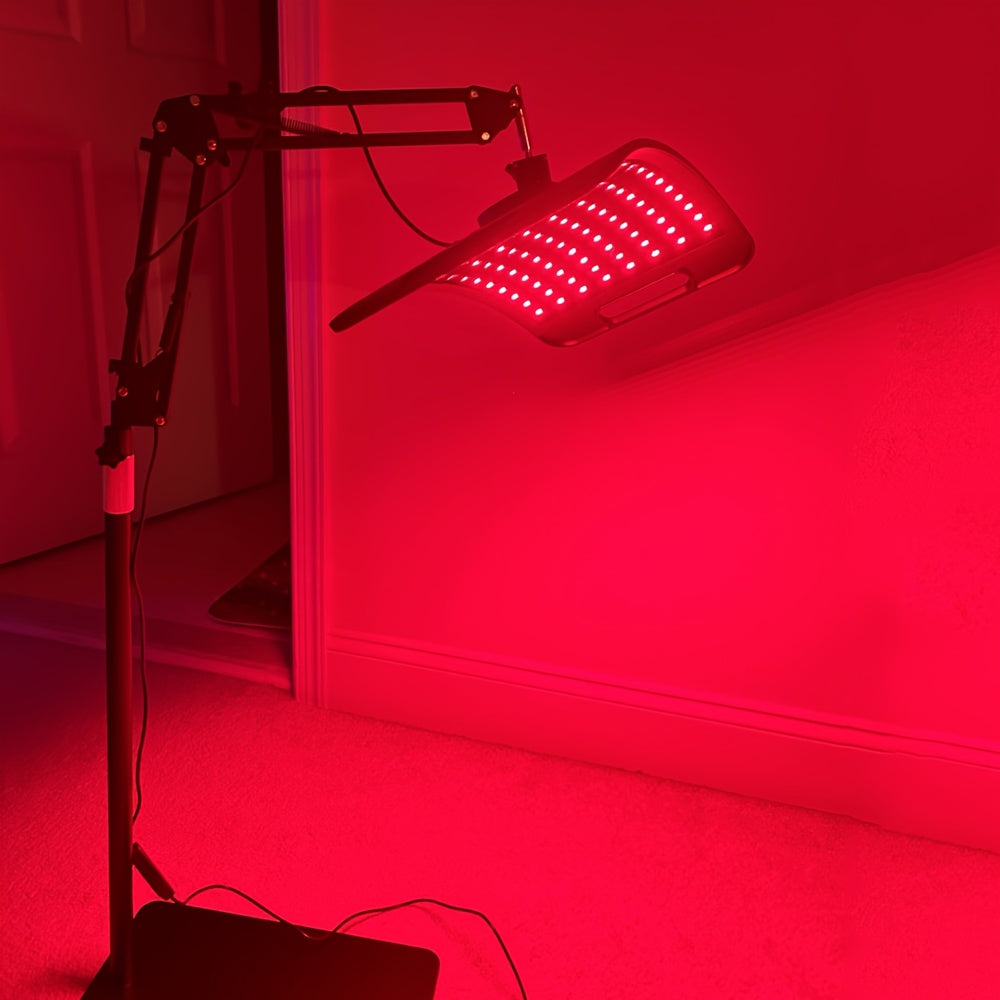 Red Light Therapy Lamp For Face Infrared Light Therapy Pad With Stand Led 660nm Red Light-Therapy & 850nm Infrared Red Light Therapy Device For Body Skin Health