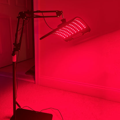 Red Light Therapy Lamp For Face Infrared Light Therapy Pad With Stand Led 660nm Red Light-Therapy & 850nm Infrared Red Light Therapy Device For Body Skin Health