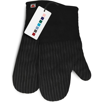6pcs Oven Mitts And Pot Holders/ 1 Pair Oven Mitts, Kitchen Oven Glove High Heat Resistant Oven Mitts And Potholder With Non-Slip Surface For Cooking, Mother'S Day Gift