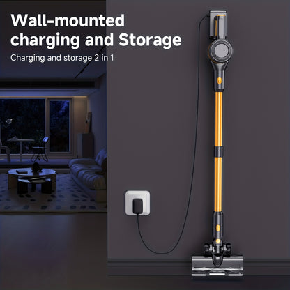 30-60Kpa Powerful Stick Vacuum, Up To 55Mins, Vacuum Cleaners For Home Anti-Tangled Lightweight Handheld For Hardwood Floor, Carpets, Pet Hair Includes Corded And Cordless Vacuum Cleaners