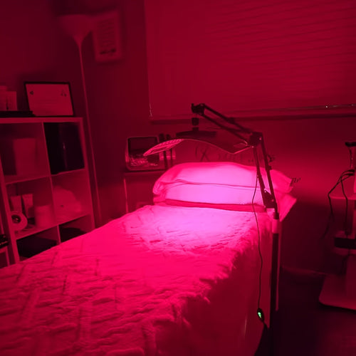 Red Light Therapy Lamp For Face Infrared Light Therapy Pad With Stand Led 660nm Red Light-Therapy & 850nm Infrared Red Light Therapy Device For Body Skin Health
