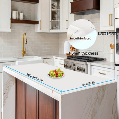Extra Large Silicone Mat, Silicone Mats for Kitchen Counter, Nonslip Heat Resistant Mat, Multipurpose Countertop Protector, Nonstick Waterproof Craft Mat Table Placemat