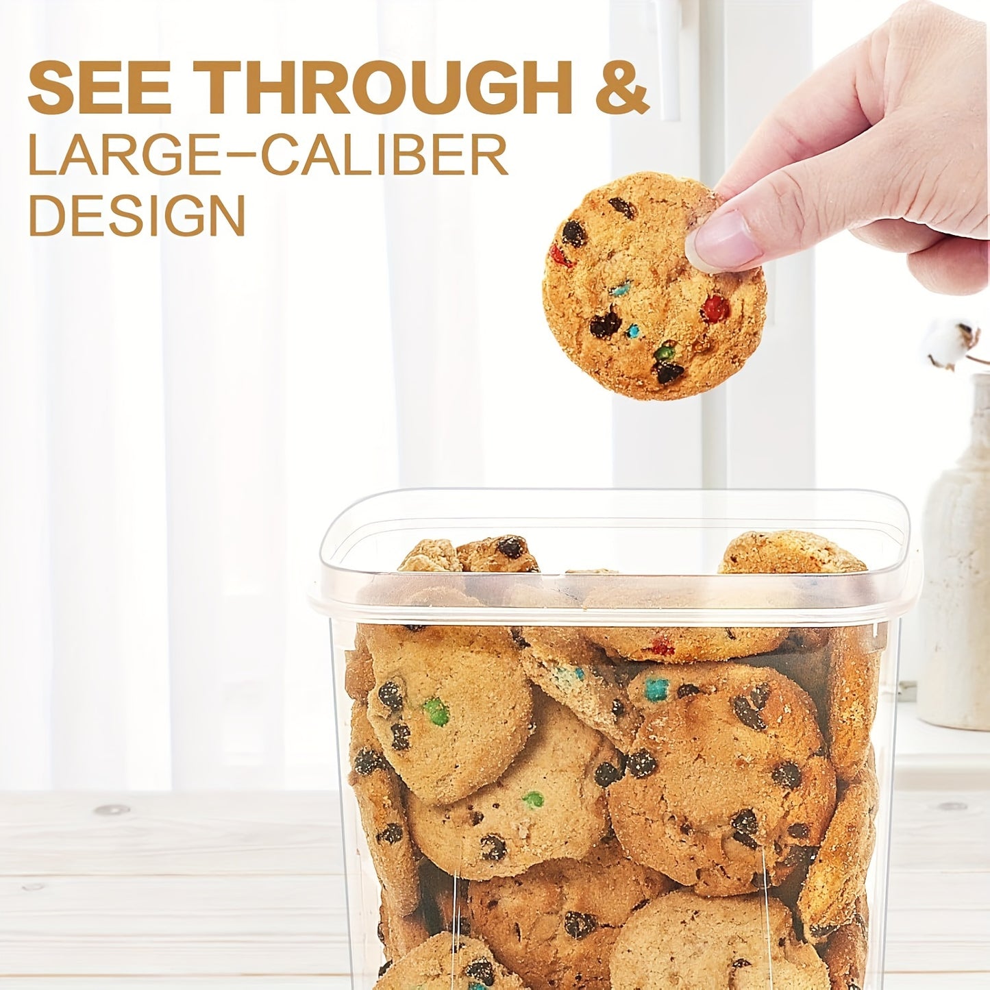 Set of 64 Airtight Food Storage Containers (32 Boxes And 32 Lids), Ideal for Organizing Your Kitchen And Pantry. Made from Bpa-Free Plastic, These Canisters Are Perfect for Storing Flour, Sugar, And Cereal, And Come with Labels And a Marker