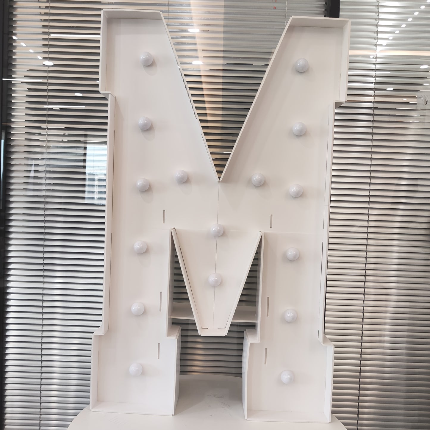 Cool White 120cm/4FT Tall Lighted Holiday Displays, LED Letter Board, BABY, LOVE, HBD With Cool White Lights For Wedding, Proposal, Birthday Party, Anniversary, Graduation Decor