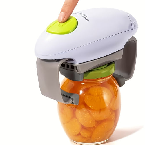 10Inch Electric Jar Opener, One Touch Automatic Jar Opener with High Power Torque, Hand Free Bottle Jar Lid Openers for Women, Seniors, Arthritis Hands, Weak Hands And Chef, Best Kitchen Gadget for Home Use, A Gift for Father'S Day