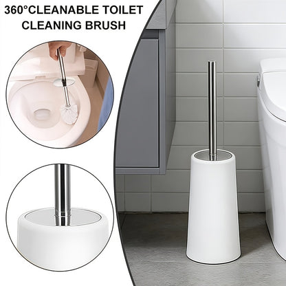 7pcs Luxury Bathroom Accessory Set - Premium Quality, Modern Style - Complete With Trash Can, Toilet Brush, Lotion Dispenser, Soap Dish, Mouthwash Cup & Toothbrush Holder - Space-Saving, Easy To Clean, Ideal For Bathroom Decor And Housewarming Gifts