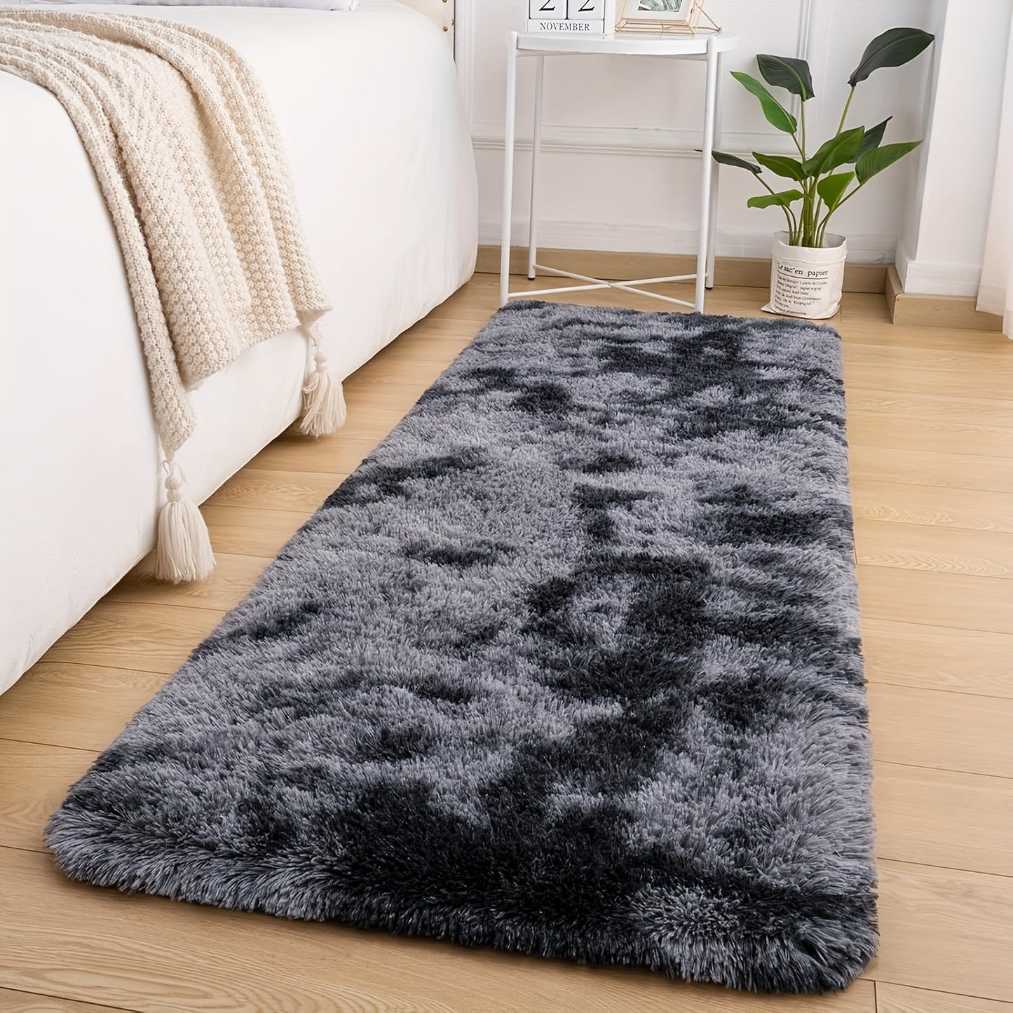 Area Rug Non Slip Backing for Living Room Kitchen Modern Home Decor Floor Decoration Carpet Mat Cute Fluffy Bedroom Rug Easy to Clean Bathroom Rugs