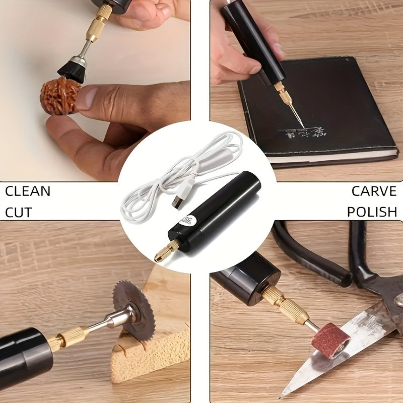 131pcs Electric Resin Drilling Set, Including 100 Golden And Silvery Eye Screws, 8 Spiral Drill Bit Tools, Hexagonal Pin Tiger Pliers, Resin Casting Mold, DIY Keychain, Used for Resin Plastic Wood Polymer Clay Jewelry Keychain Pendant Making Tools