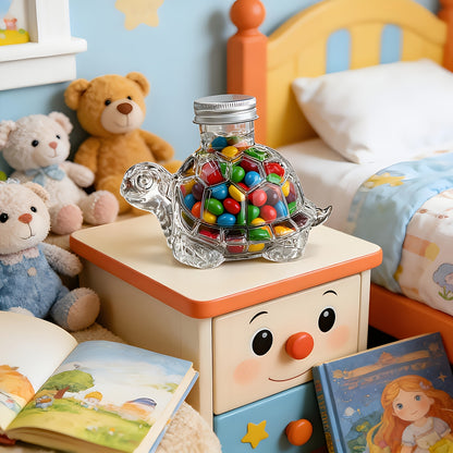 Lock-top Biscuit Tin, Made Of High Borosilicate Glass, Suitable for Storing Candies, Desserts, Snacks, Food Containers, Reusable, for Storing Snacks, As A Gift for Pet Lovers