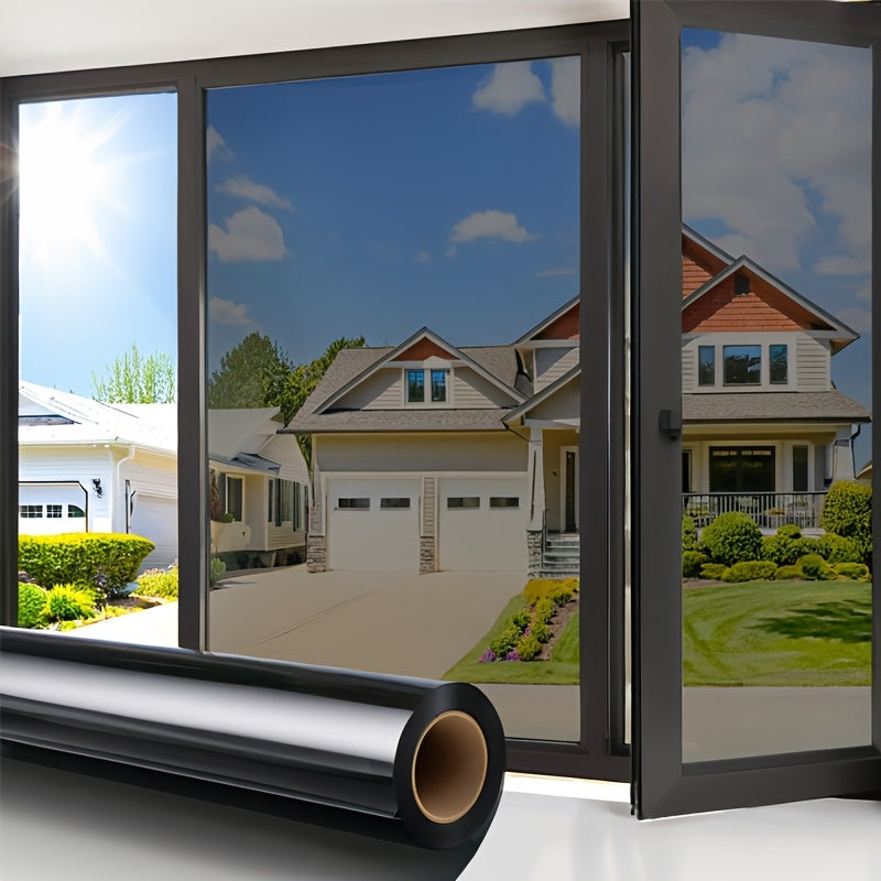 Large Privacy Film For Windows One-way Window Film, Protect Privacy, Suitable For Home for windows, Reflectors, Sun Protection, Heat Insulation And Protection
