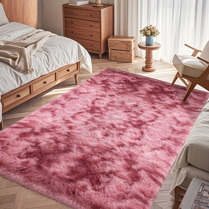 Fluffy Area Rug Large Soft Shag Carpet for Living Room Bedroom – Non-Slip Ultra Thick Plush Floor Mat, Multiple Sizes & Colors, Home Decor