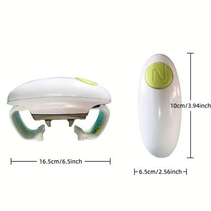 Electric Jar Opener for Elderly And Weak Hands - One-Touch Operation with Auto-Off Feature | High Torque, Battery-Powered (AA Batteries Required) | Ergonomic Design for Easy Use In Kitchens & Restaurants, Jar Opener Gripper, Jar Lid Opener