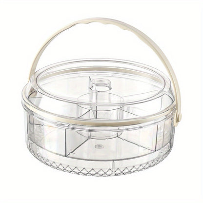Portable Large-Capacity Container for Preserving Fruits, Sealed Beverage Ice Bucket for Outdoor Use, Suitable for Fruit, Beer, Champagne, And Ice Cubes