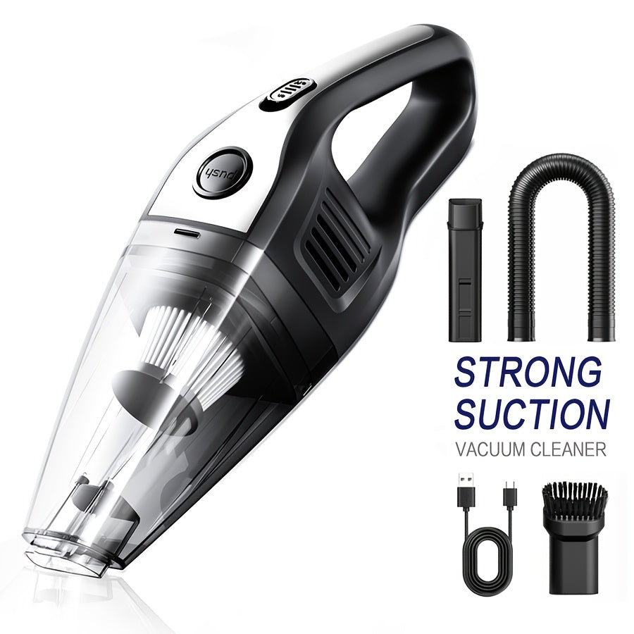 Cordless Vacuum Cleaner, Lightweight Design, Powerful Suction, Large Capacity, Deep Cleaning, Rechargeable, Multi-scenario Cleaning Tool for Home, Kitchen, Car, Office, Etc., Household Vacuum Cleaner, Holiday Gift