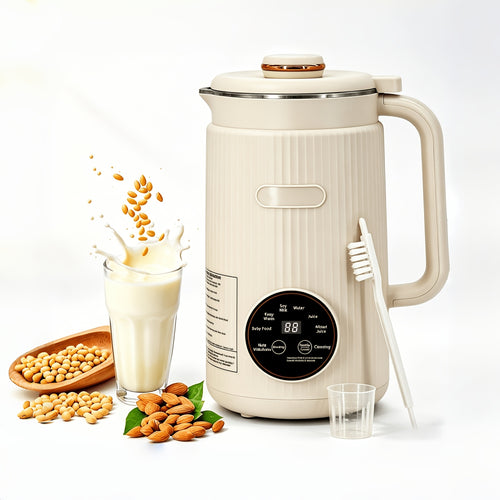 Nut Milk Maker Machine, Multi-Functional Automatic Blender with One-Touch Operation, Perfect for Homemade Almond, Oat, Plant-Based, Soy, And Coconut Milk, High Capacity Countertop Blender