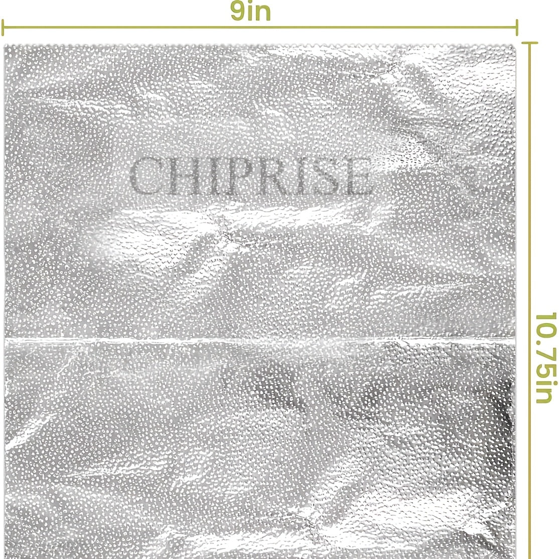 Pre-Cut Aluminum Foil Sheets 200-Count 9x10.75 Inch Pop-Up Dispenser Box Heavy Duty Foil for Baking Grilling Roasting Cooking Food Storage Restaurant
