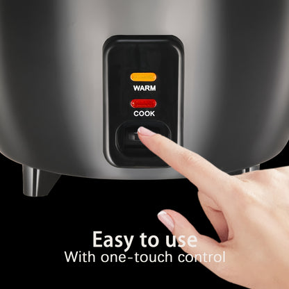 A Rice Cooker Featuring a Detachable Nonstick Pot, a Yogurt Maker with an Automatic Keep Warm Setting, And a Generous Capacity of 6 Cups (Cooked) Or 1. 5 Quarts, And 3 Cups (Uncooked). It Operates with a Single Touch And Serves As a Grain Cooker