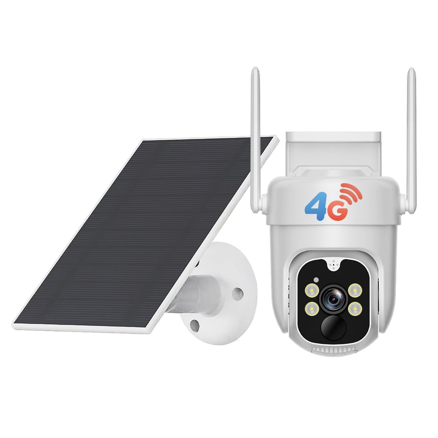 Solar Security Camera 4G Outdoor – AI Smart Alarm, Solar Powered, No WiFi & Wire-Free, 4G LTE Surveillance Camera for Farm, Villa, Ranch & Remote Property Security (TBG12)
