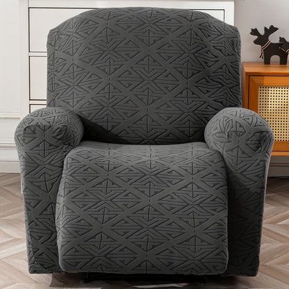 4pcs Stretch Recliner Slipcovers Recliner Chair Covers Lazy Boy Recliner Covers Non-Slip Reclining Furniture Protector Sofa Couch Cover with Elastic Bottom, Home Decor