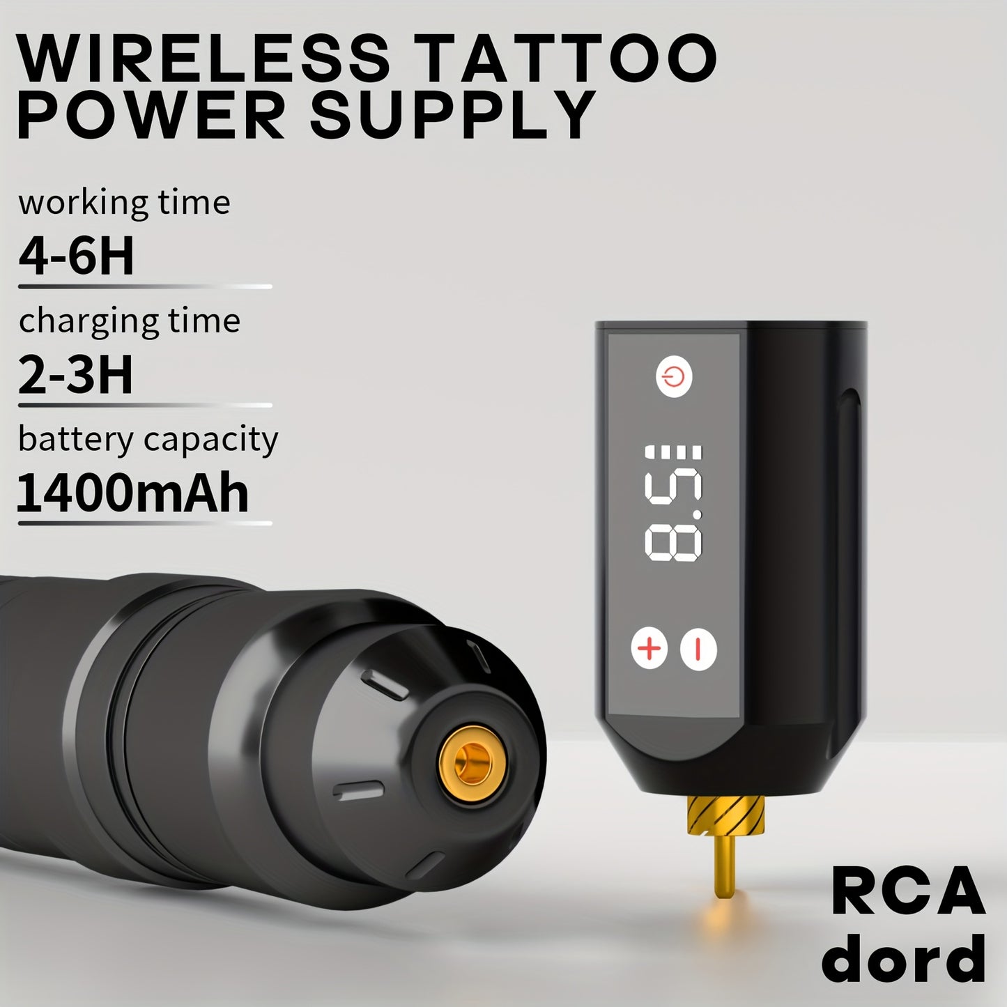 POSEIDON Tattoo V5 HM142 Tattoo Pen Kit - POSEIDON Battery Tattoo Pen with Extra Battery 1500mAh, Tattoo Gun Kit with Tattoo Power Supply And 10pcs Tattoo Cartridge Needles, Complete Tattoo Kit 11 Color Tattoo Inks Tattoo Supplies for Beginners