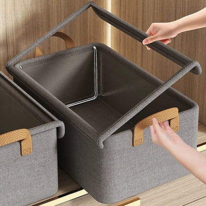 Storage Box Clothes Pants Storage Box Dormitory Wardrobe Folding And Organizing Storage Box Storage Basket, Under-Bed Storage