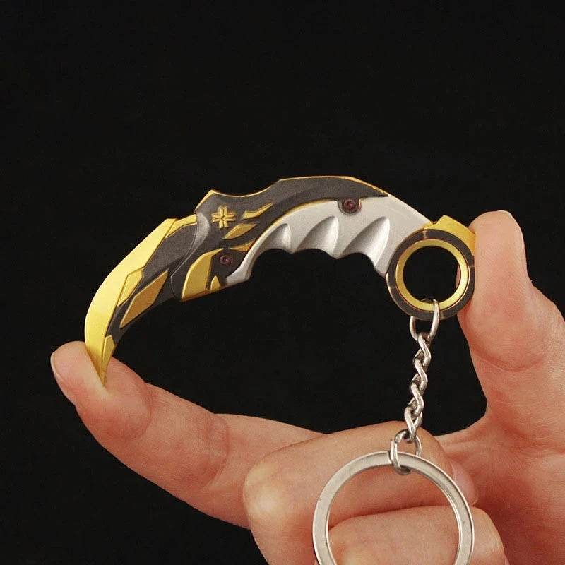 Champion Karambit Keychain l Valorant-Inspired Gaming Accessory l Limited Edition