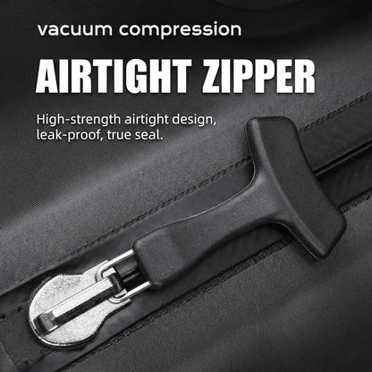 Travel Vacuum Storage Bag With Electric Pump- Reusable Luggage Space-saving Compression Bag, Suitable For Carry-on Luggage And Personal Belongings, Suitable For Family Vacations And Luggage Organizer For Large Items