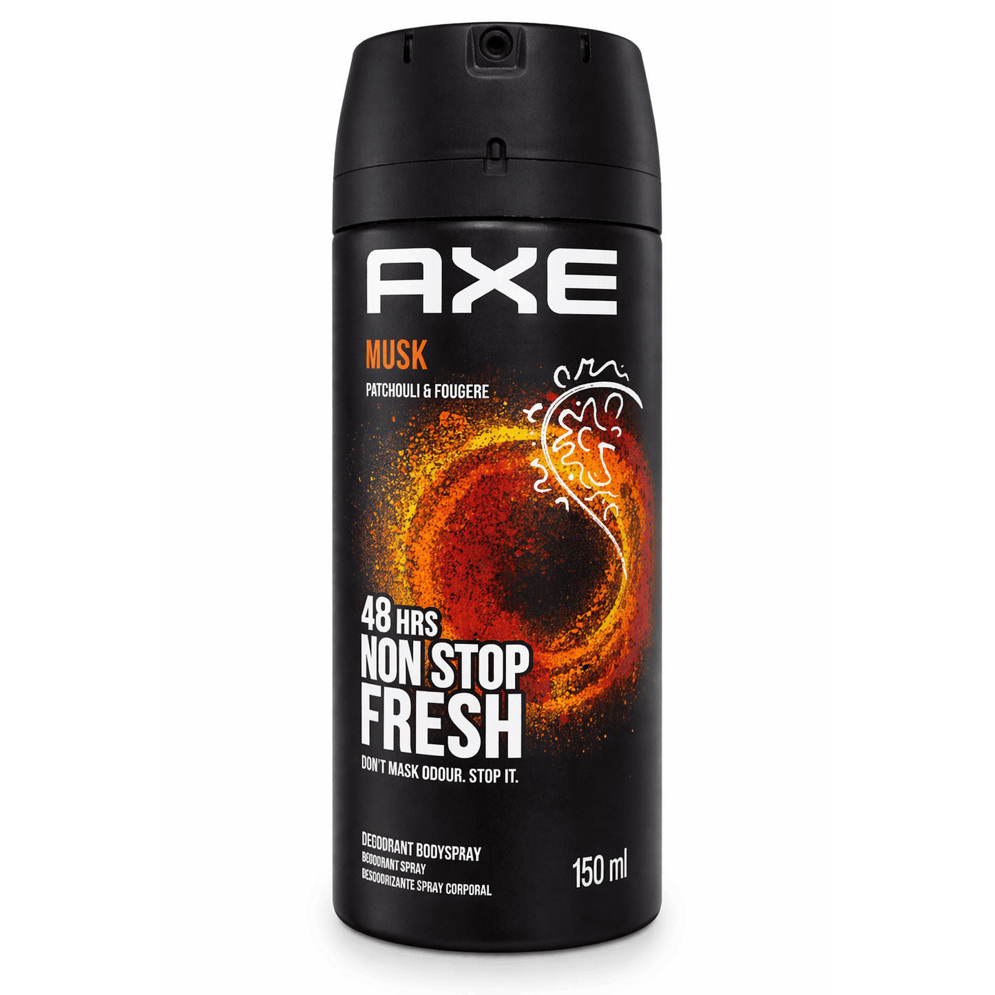 AXE Deodorant Body Spray Musk x [3 Pack] 5 oz (150 ml) Long-Lasting Fresh Scent for Men, Everyday Odor Protection, Confidence-Boosting Masculine Fragrance Spray, Daily Body Spray for Work, Gym, Travel & Casual Use