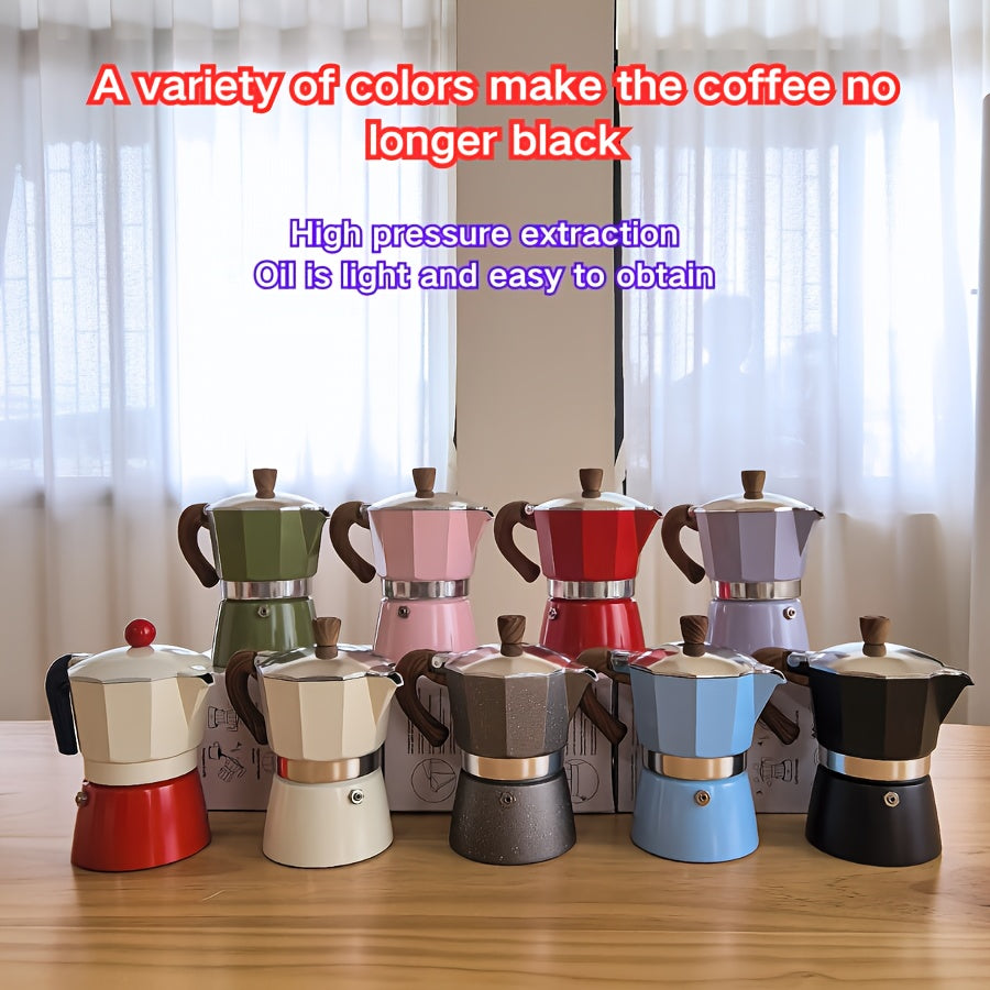 Traditional Stovetop Espresso Maker And Coffee Pot, Moka Pot Ideal for Italian And Cuban Cafes, Greca Coffee Maker, Italian Moka Pot Espresso Maker, Classic Aluminum Moka Pot, Perfect for Home Brewing And Camping | Easy to Use And Clean