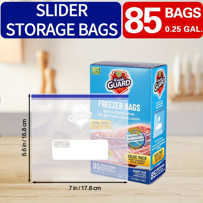 85/Items for Resealing Storage Bags, Freshness Bags, Heavy-duty Food Categorization Storage Bags, Food Freshness Sealing Bags, Suitable for Fruits, Grains, Vegetables, And Meats, Kitchen Storage Solutions | Flexible Storage Bags | Secure Seal