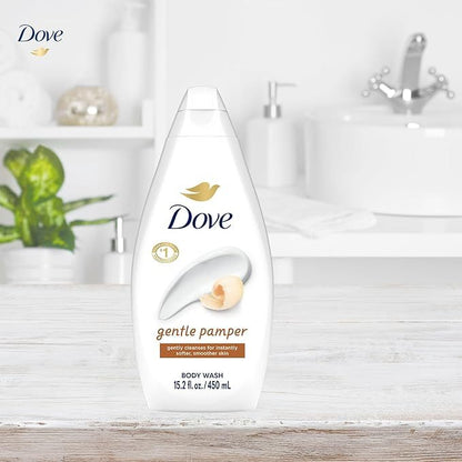 3 Pack Dove Body Wash Gentle Pamper 450 ml 15.2 oz