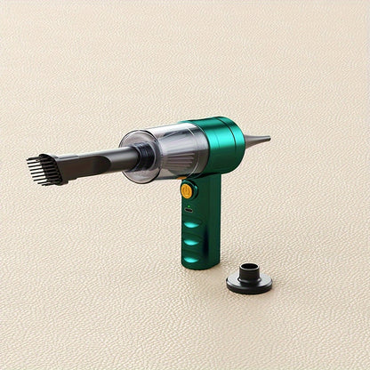 Mini Handheld Vacuum Cordless, Car Vacuum Cleaner Portable Rechargeable 4In 1 Dust Buster & Air Blower & Hand Pump, Hand Vacuum for Keyboard, Inflate/Deflate
