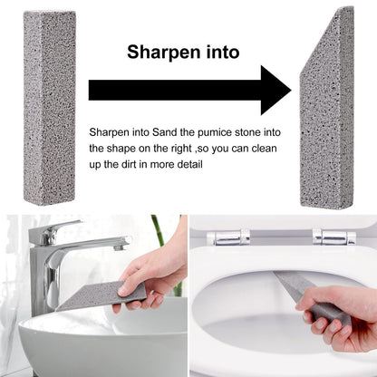 WHONLINE 36 Pack Pumice Stones for Toilet Cleaning Bowl Stick,Pumice Scouring Pad Pumice Stick Cleaner for Cleaning Toilet, Bathtubs, Kitchen Sink, Grill, Household, For Halloween And Christmas